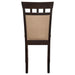 Gabriel Closed Back Dining Side Chair Cappuccino (Set of 2)