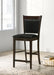 Jaden Upholstered Counter Chair Espresso (Set of 2)