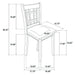 Lavon 5-piece Oval Extension Leaf Dining Set Espresso