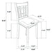 Lavon Wood Dining Side Chair Espresso (Set of 2)
