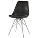 Juniper Polypropylene Dining Side Chair Black (Set of 2)