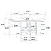 Lavon 5-piece Oval Counter Height Dining Set Espresso