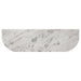 Ortega 4-door Marble Top Sideboard Buffet Cabinet Natural