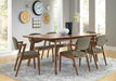 Malone Rectangular 78-inch Wood Dining Table Dark Walnut
