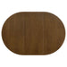 Jedda 5-piece Oval Dining Table Set Dark Walnut
