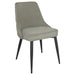 Cosmo Upholstered Dining Side Chair Light Grey (Set of 2)