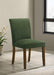 Cantley Upholstered Dining Side Chair Green (Set of 2)
