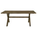 Alston 6-piece Rectangular Dining Table Set Knotty Nutmeg
