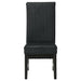 Barrand Upholstered Dining Side Chair Black (Set of 2)