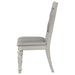 Bling Game Dining Side Chair Metallic Platinum (Set of 2)