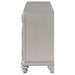 Bling Game Dining Sideboard Buffet Cabinet Metallic Platinum