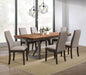 Spring Creek 7-piece Rectangular Dining Table Set Taupe