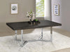 Benson 72-inch Composite Wood Dining Table Dark Oak