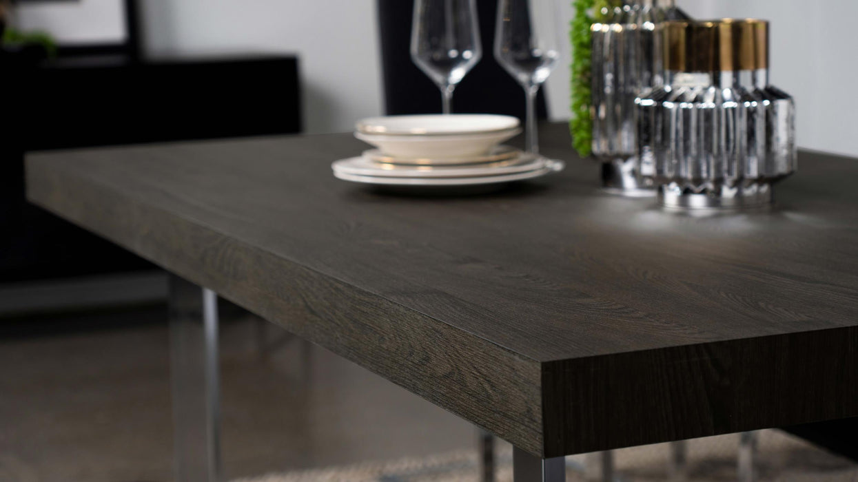 Benson 72-inch Composite Wood Dining Table Dark Oak
