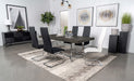 Benson 72-inch Composite Wood Dining Table Dark Oak