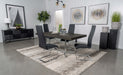 Benson 72-inch Composite Wood Dining Table Dark Oak