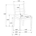 Cornelia 7-piece Rectangular Dining Table Set Coastal Grey