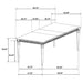 Evangeline 9-piece Extension Leaf Dining Set Silver Oak