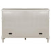 Evangeline 4-drawer Sideboard Buffet Cabinet Silver Oak