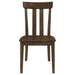 Reynolds 5-piece Rectangular Dining Table Set Brown Oak