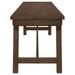 Reynolds 6-piece Rectangular Dining Table Set Brown Oak