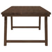 Reynolds 7-piece Rectangular Dining Table Set Brown Oak