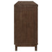 Reynolds 2-door Sideboard Buffet Storage Cabinet Brown Oak