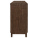 Reynolds 2-door Sideboard Buffet Storage Cabinet Brown Oak