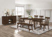 Reynolds 2-door Sideboard Buffet Storage Cabinet Brown Oak