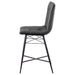 Aiken Upholstered Tufted Counter Chair Charcoal (Set of 2)