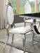 Anchorage Upholstered Dining Chair Cream White (Set of 2)