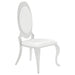 Anchorage Upholstered Dining Chair Cream White (Set of 2)