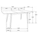 Alfredo 5-piece Butterfly Leaf Dining Set Natural Walnut
