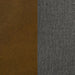 Alfredo Upholstered Dining Bench Grey and Natural Walnut
