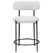 Viola Boucle Upholstered Counter Chair Cream (Set of 2)