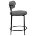 Viola Boucle Upholstered Counter Chair Grey (Set of 2)