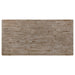 Bridget Rectangular 79-inch Dining Table Brown Brushed