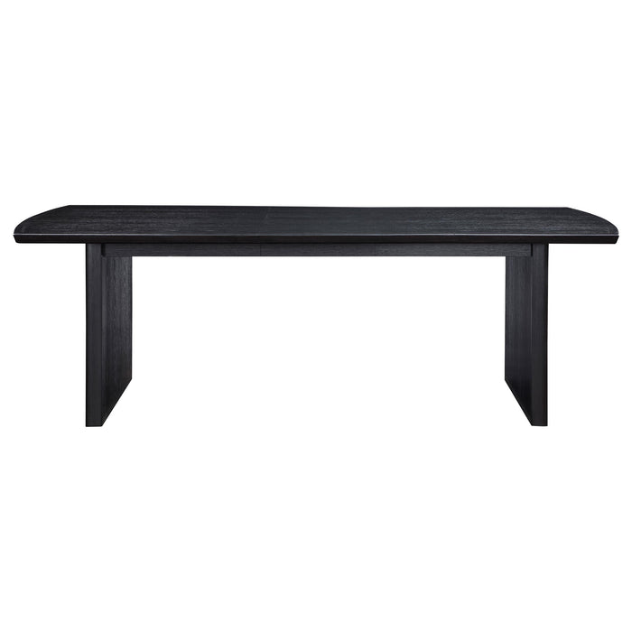 Brookmead 5-piece Extension Leaf Dining Table Set Black