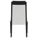 Brookmead Wood Dining Side Chair Ivory and Black (Set of 2)