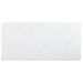 Tevlin Rectangular 79-inch Marble Top Dining Table White