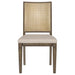 Matisse Woven Rattan Back Dining Side Chair Brown (Set of 2)