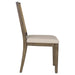 Matisse Woven Rattan Back Dining Side Chair Brown (Set of 2)