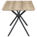 Edgecreek 53-inch Composite Wood Dining Table Light Brown