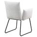 Ackland Upholstered Dining Side Chair Light Grey (Set of 2)
