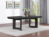Hathaway 84-inch Extension Leaf Dining Table Acacia Brown