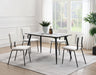 Dennison Rectangular 55-inch Ceramic Top Dining Table Grey