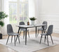 Dennison Upholstered Dining Side Chair Grey (Set of 4)