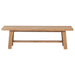 Middleton 6-piece Extension Leaf Dining Set Brown and Beige