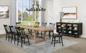 Middleton 10-piece Extension Leaf Dining Set Natural Brown