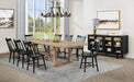 Middleton 106-inch Extension Leaf Dining Table Natural Brown